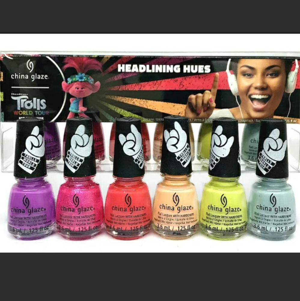 China Glaze mini Trolls World Tour Headlining Hues